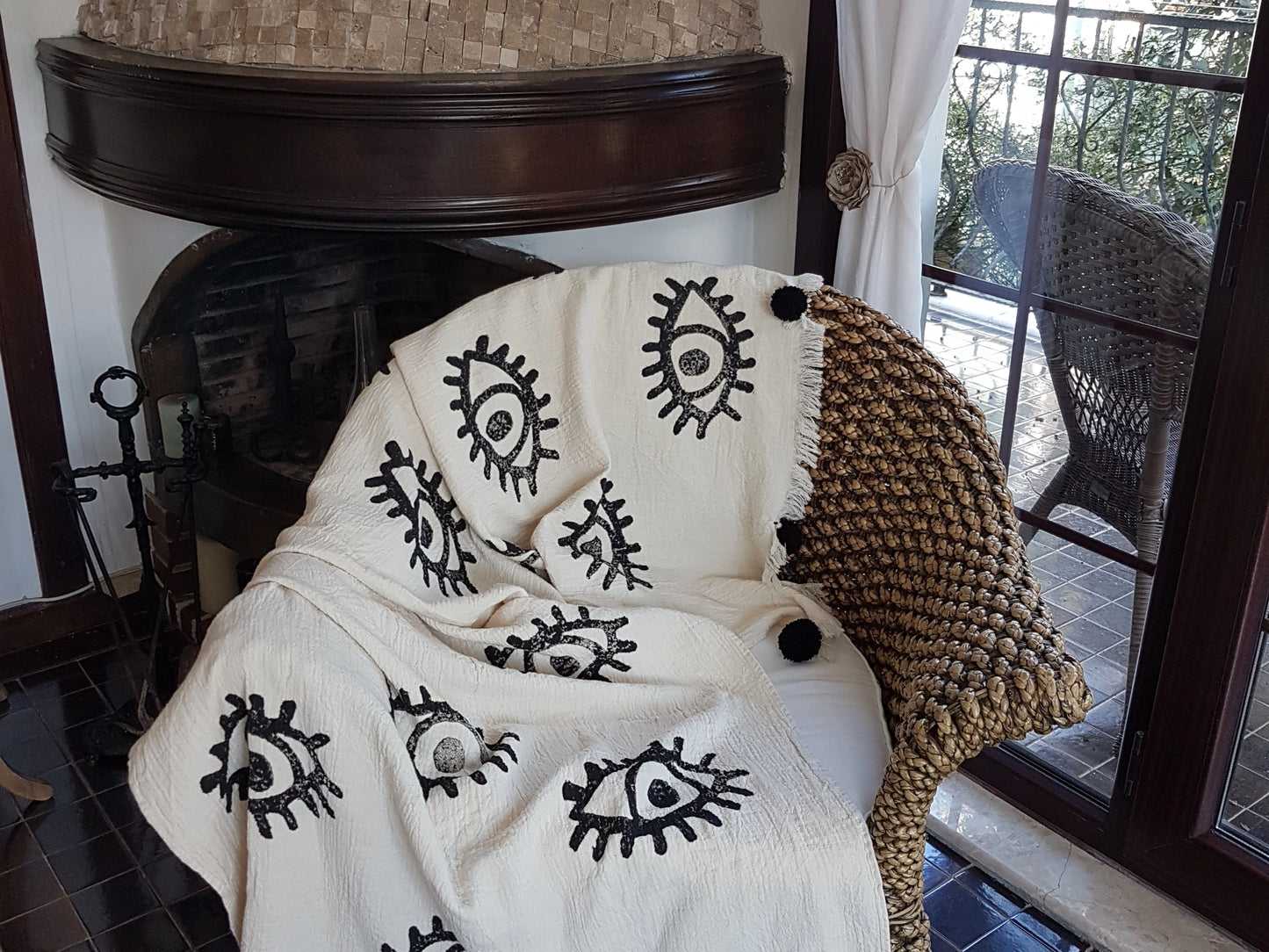 Evil Eye Blanket