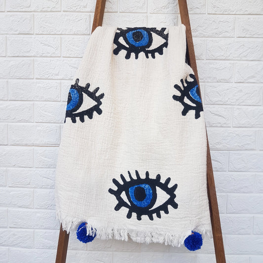 Evil Eye Blanket